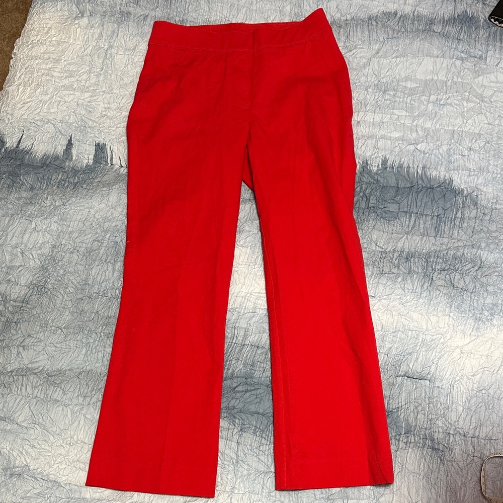 66. SPANX Bold Red Flare Pants